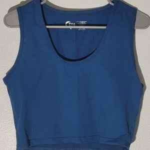 Zyia Navy Crop Tank